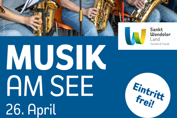 Veranstaltung Musik am See am Musikpavillon am Bostalsee. Verschiedene Musikvereine treten von 12-18 Uhr auf.